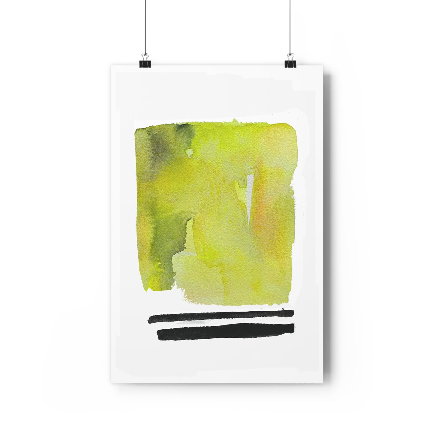 Mia Abstract Watercolor Art Print - The Mood Room By Viddy Pop Art Prints