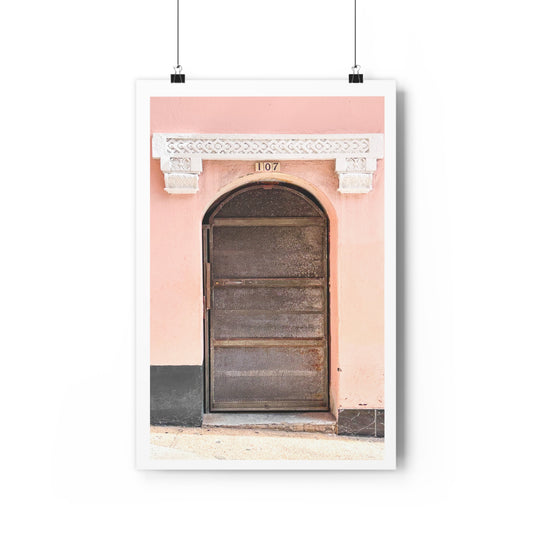 Pink Stucco Travel Absract Watercolor Art Print - The Mood Room By Viddy Pop Art Prints