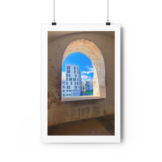 Puerto Rico Arch Travel  Art Print Color Photograph - The Mood Room By Viddy Pop Art Prints