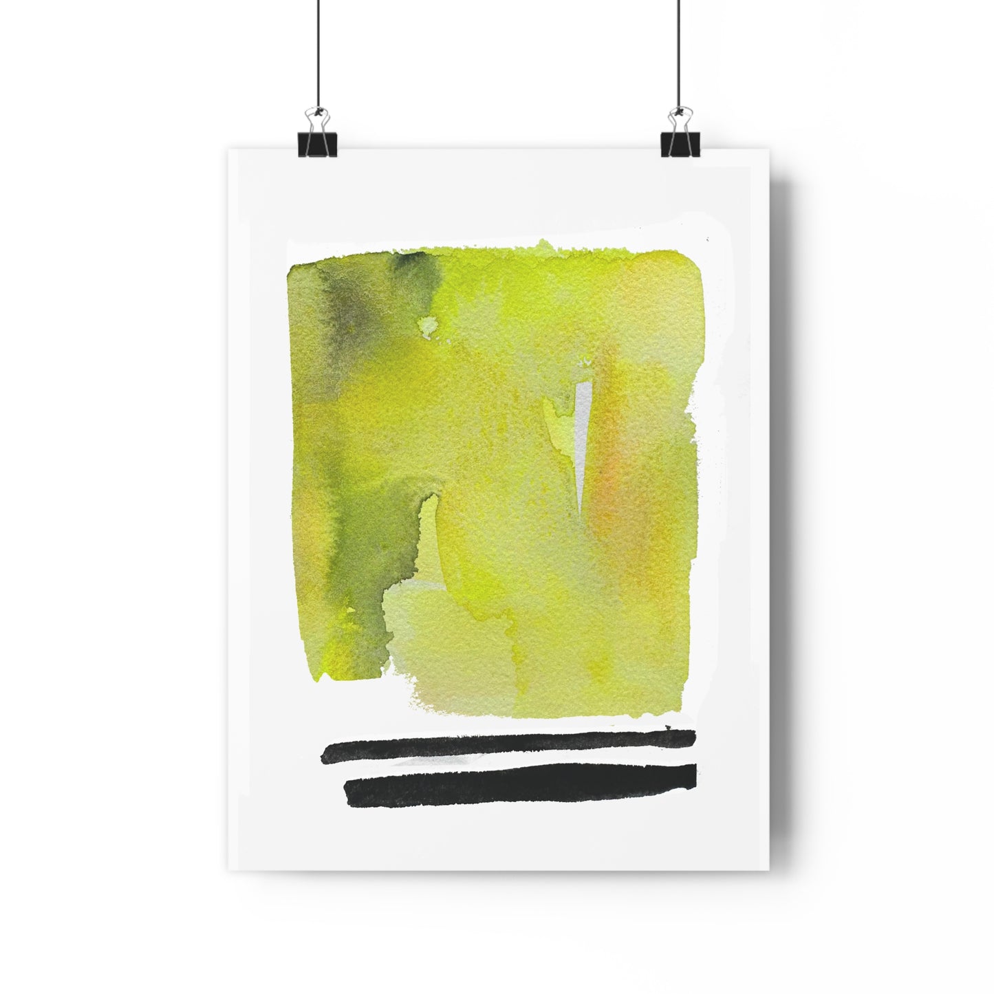 Mia Abstract Watercolor Art Print - The Mood Room By Viddy Pop Art Prints