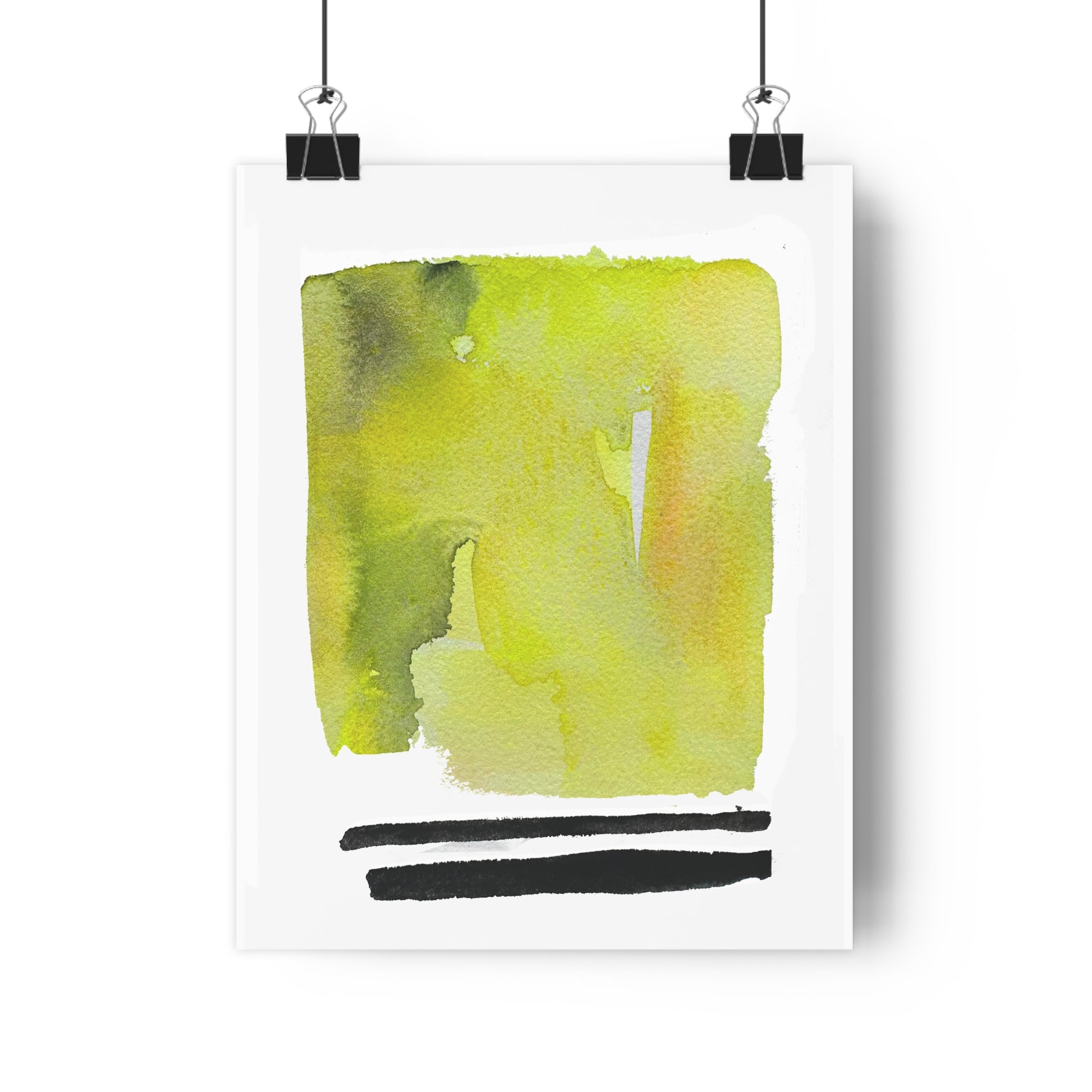 Mia Abstract Watercolor Art Print - The Mood Room By Viddy Pop Art Prints