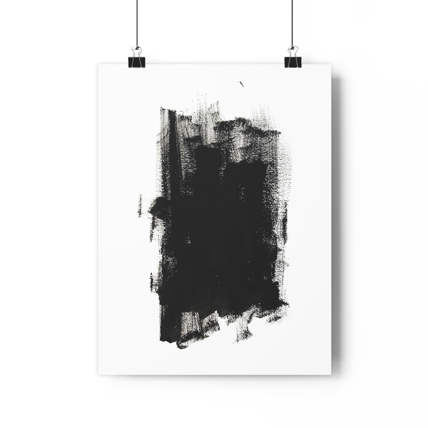 GiGi Black and White Abstract Art Print - The Mood Room By Viddy Pop Art Prints